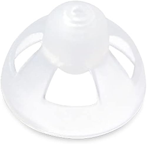 Audífono para audífonos, cúpulas abiertas, transparentes, suaves, de silicona, cómodas, invisibles, 1 unidad, 0.236 in