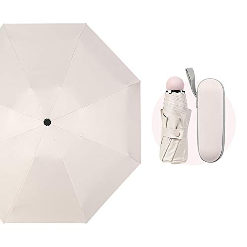 Preisvergleich Produktbild SHILILI Tragbare Mini-Kapsel Regenschirm Ultraleichten Sonnenschutz Uv-Schutz Uv Direktvertrieb