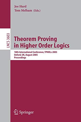 Buy Theorem Proving in Higher Order Logics — BookShops.in