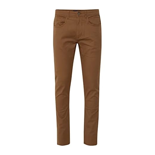 Blend Saturn Pantalon Chino pour Homme Extensible Coupe Slim, Taille:W31/34, Couleur:Mocca Brown (71508)