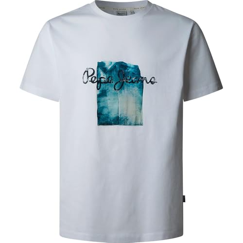 Pepe Jeans Prush t-shirt homme en maille de qualité supérieure et finitions soignées