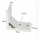 Zoom IMG-1 iverntech 4 staffe angolari per Zoom IMG-1 iverntech 4 staffe angolari per