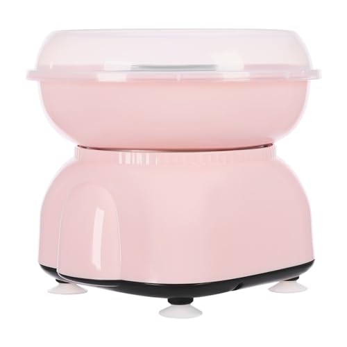 Zuckerwattemaschine 500W Tragbare Zuckerwatten-Make Retro Cotton Candy Machine Nostalgie Max. Temperatur 180℃ mit Spritzschutz & Zubehör für Kinder Party – Bild 7