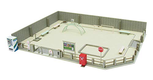 Diorama petit parc Classics 1/150 maquette en papier importé du Japon