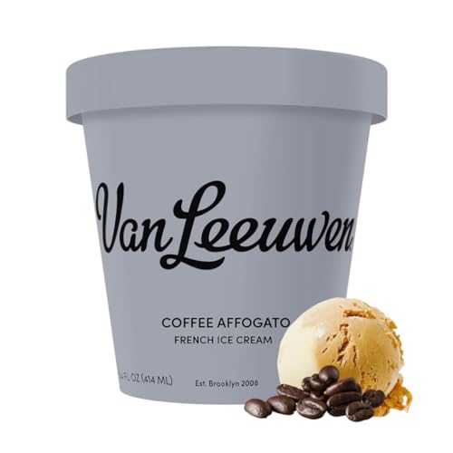 Van Leeuwen Coffee Affogato French Ice Cream, 14 oz (Frozen)