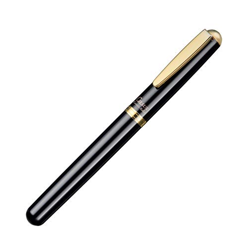 【美品】レオナールスポーツ ベストM 身幅46cm 日本製 金ボタン ブラック トンボ 水性ボールペン ZOOM505 META ヘアラインブラック BW-LZB14