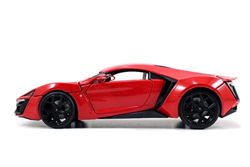 Jada Fast & Furious 1:24 Lykan Hypersport Die-cast Car miniatura 6
