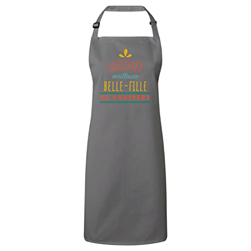 Tablier Cuisine meilleure Belle Fille univers textile coton réglable