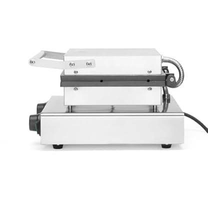 HENDI Waffeleisen 'Lollipop', Für 4 leckere Waffeln am Stiel, Temperatur einstellbar von 50˚C bis 220˚C, Teflon®-Antihaftbeschichtung, 230V, 1750W, 310x395x(H)230mm, Edelstahl – Bild 6