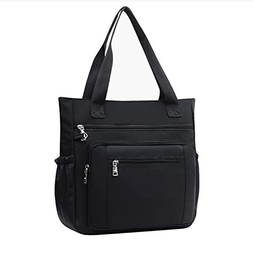 Fashion Women Shoulder Bag Travel Hand Bag Black Nylon Large Capacity Single Shoulder for Travel2