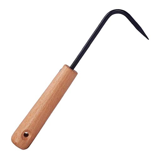 Crochet Bonsai Avec jardinage poignée robuste poignée en bois Crochet Bonsai Racine Outils de jardinage Creuser Cultivateur Désherbeur Cover