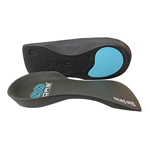 OR8 ¾ Orthotic Arch Support Foot Active Shoe Insoles Slim Fit Shoe Inserts Cover