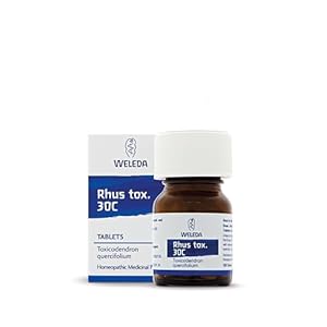 Weleda Rhus Tox. 30C, Homeopathic Medicinal Product, Toxicodendron Quercifolium 30C, Vegetarian, 125 Tabs