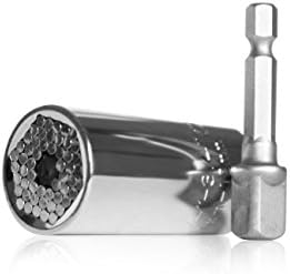 Upgraded 2017 Universal Socket Tool by LegenTek | Self-Adjusting 7mm to 19mm | Multi-Functional Tool | Made from 100% recycled metal