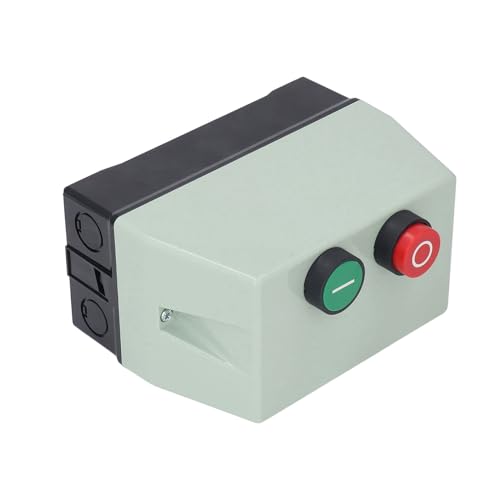 Arrancador Magnético ABS Caja de Interruptor Magnético 3KW Monofásico 220V 230V 9A a 13A Sobrecarga Ajustable IP55 Reinicio Manual Automático para Control de Motor miniatura 2