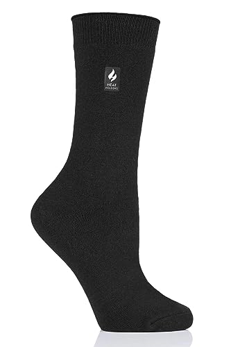 HEAT HOLDERS Women's Willow Block Twist LITE Socks| Warm + Soft, Hiking, Cabin, Cozy at Home Socks