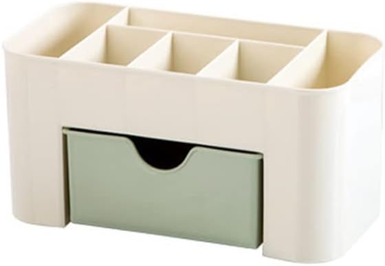 Plastic Cosmetic Storage Box Drawer Divider Cosmetics Jewelry Series Household(Gray)
