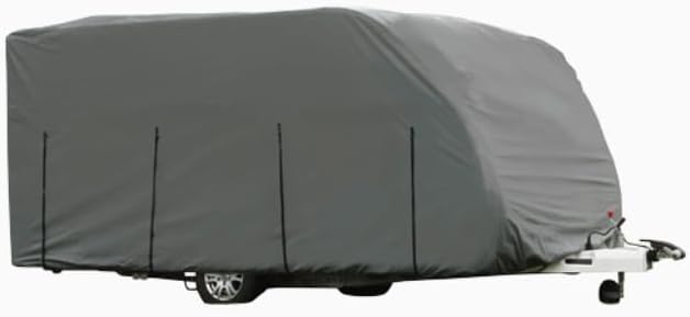 HBCOLLECTION Breathable Caravan Protective Cover (6.4 m Length (W: 2.25 x H: 2.20 m))