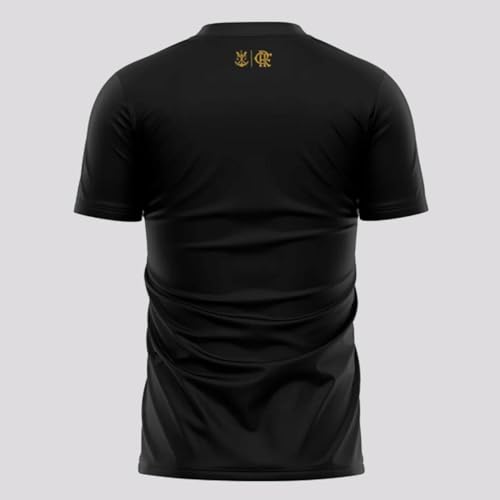 Camisa Flamengo Arbor Infantil Preta