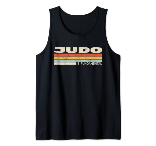 Judo es fundamental judoka vintage judo judoist para niños Camiseta sin Mangas