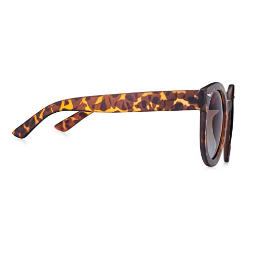 grinderPUNCH Trendy Round Polarized Sunglasses | Trendy Oversized Sunglasses for Women Men | Retro Round Polarized Sunglasses4