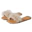 Taupe Marabou Feather
