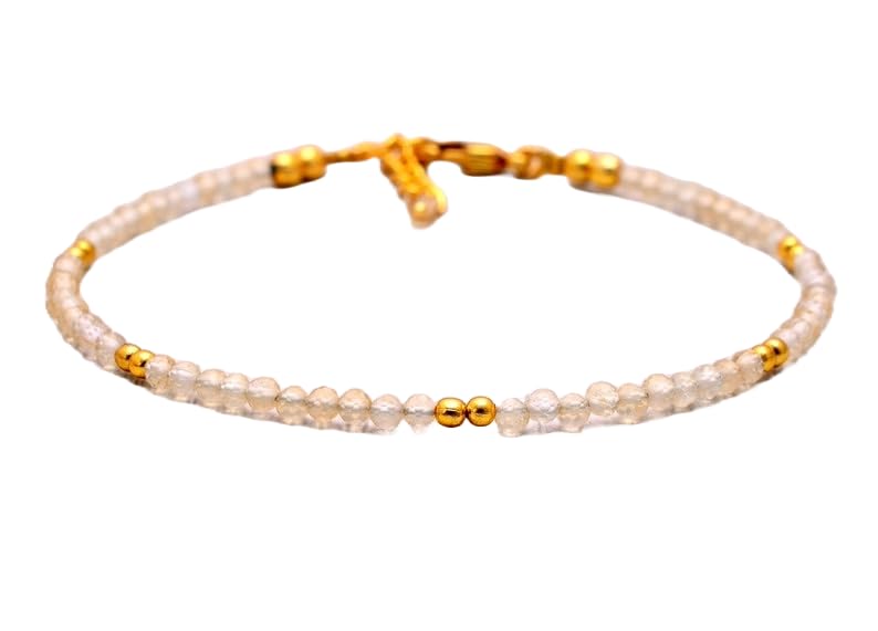 Bracelet citrine argent 925 le cadeau d'anniversaire idéal