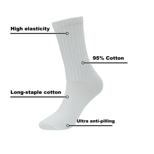 ASTRALUX cotton Socks Unisex 4 Pairs Men's socks & Women's socks2