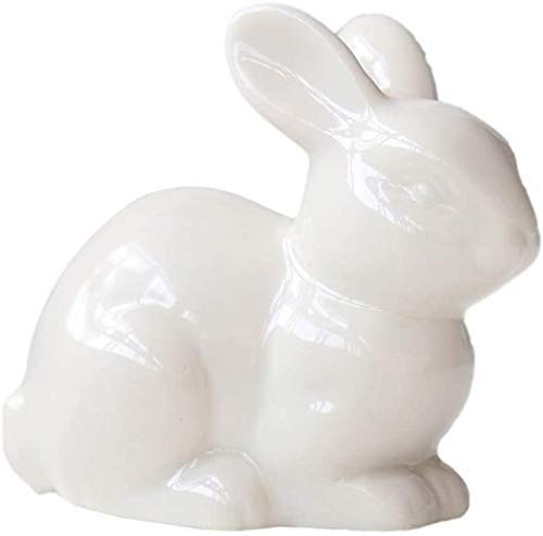 Oeuvre d'art en céramique vase lapin de jade pour cadeau décoration maison