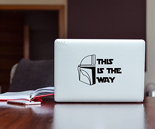 MAZ DISTRIBUTIONS – This is The Way Sticker - Vinyl This is The Way Decal for Car, Truck, and Van...