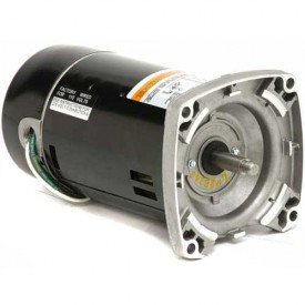 US Motors Pool & Spa, Square Flange, 1 HP, 1-Phase, 3450 RPM Motor, EB853