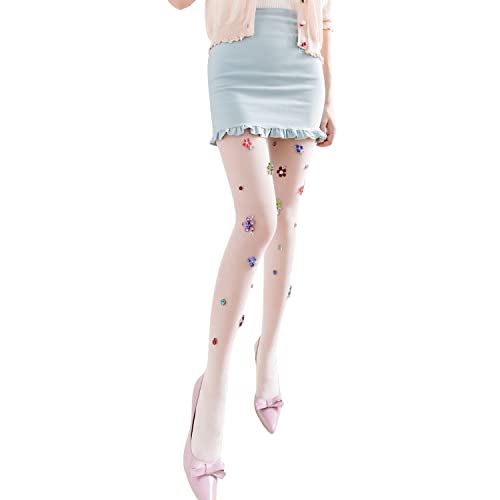 Image of Sahabowi handcraft tights for women, Sheer waist pantyhose