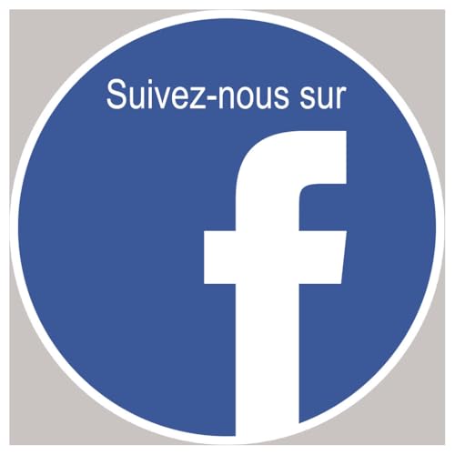 Facebook - 10cm - Autocollant(sticker)