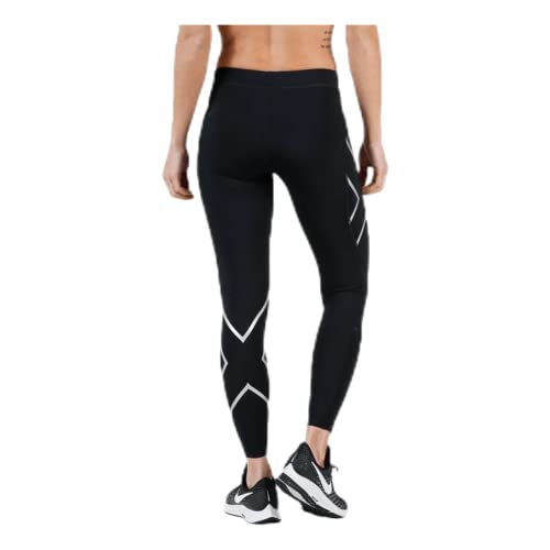 2Xu Women’s Core Compression Tights For Running Or Fitness, Black/Silver, X-Small – Women’s Athletics Motion Compression Leggings Pants For Wrestling #TOP1