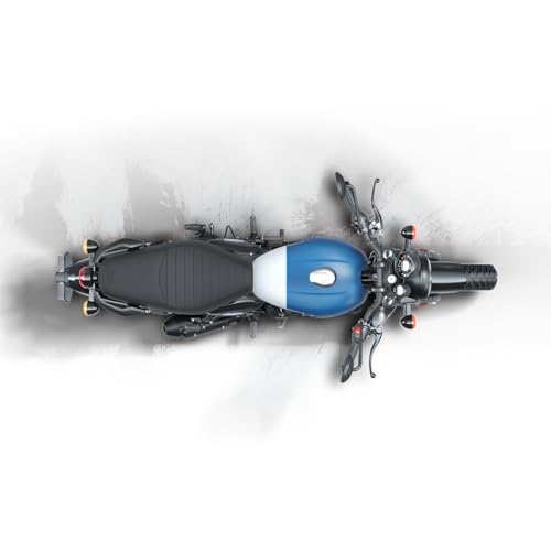 Image of Royal Enfield Hunter 350 with Disc & Alloy Wheels Motorcycle (Rebel Blue) Booking for Ex-Showroom Price