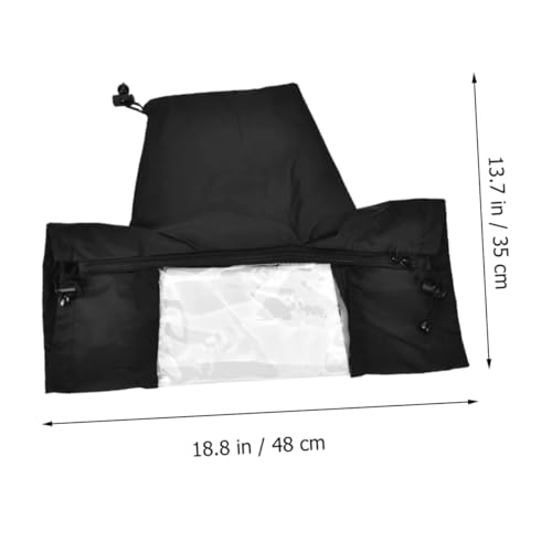 Funda para cámara réflex de material resistente con cubierta ajustable para polvo y lluvia 2