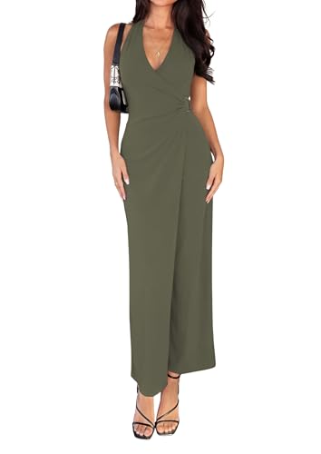50% Off PRETTYGARDEN Halter Cocktail Dress with Code 6T7FWNO2