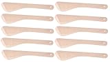 PEEWIT Set Holzspatel für Teflon Pfanne 30 Zentimeter 10 Stück Set