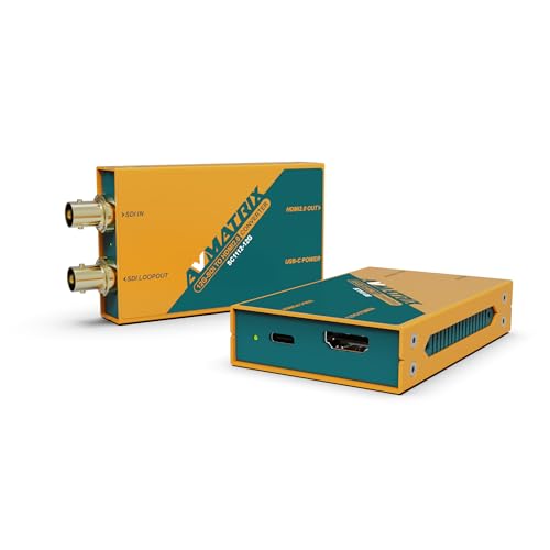 Convertisseur 4K 12G-SDI SC1112-12G AVMATRIX avec conversion HDMI 2.0 sans perte
