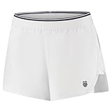 K-Swiss Damen Hypercourt Short 8 – Weiß | Performance Tennis-/Padelshorts