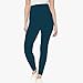 Maternity Leggings Petite Elastic Belly Support Pants Womens Pregnancy Workout Yoga Active Soft Tights Pants Dark Blue