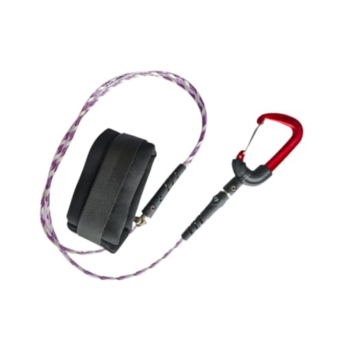 jojomis Freediving Lanyard Scuba Diving Rope Heavy Duty Professional Anti Losing Cable Security Leash for Snorkeling Scuba Accessories- Violet