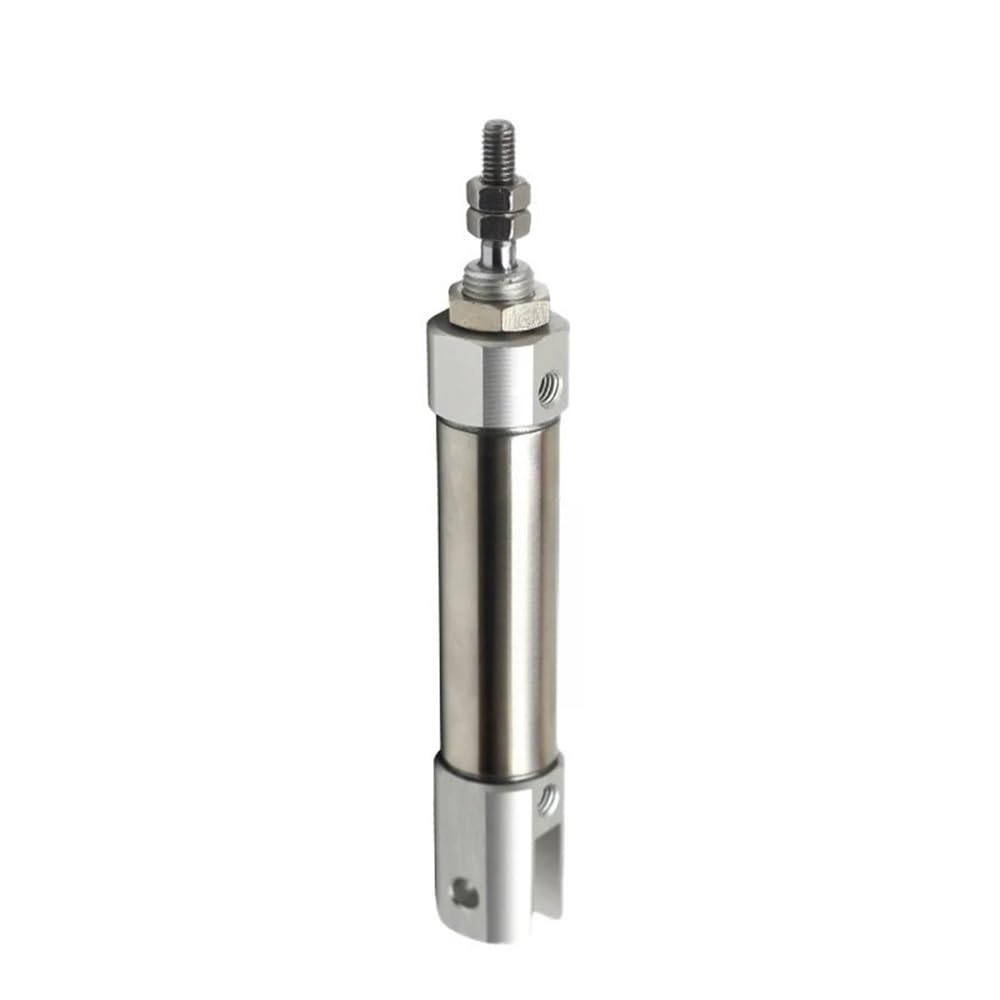 Gohapy One Color Mini Pneumatic Cylinder Double Acting Single Rod, Cj2d16 Cj2d10 Clevis With Pins Stroke 5Mm To 150Mm(40Mm*16Mm)