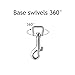 Swivel Snap Hooks, Lucky Goddness 20pcs Metal Heavy Duty Square Eye Clasp Buckle Trigger Clip Multipurpose- Best for Spring Pet Buckle, Key Chain for Linking Dog Leash Collar, Handmade Crafts Project