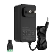BTF-LIGHTING 12V 5A 60W Power Supply Adapter ETL Listed 100-240V AC to 12V DC Converter Class 2 Power Supply, 5.5x2.1mm Jack for Low Voltage LED Strip Lights, CCTV, Router, Electronics