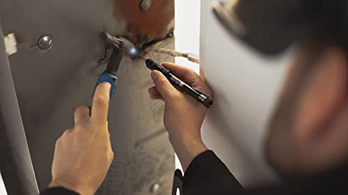 Clarke Brothers Tig Welding Pen Holder – Welder Feeder with Metal Case for Storage – Enhanced Comfortable Grip Tig Finger – Practical Pocket Clip – Professional Welding Results