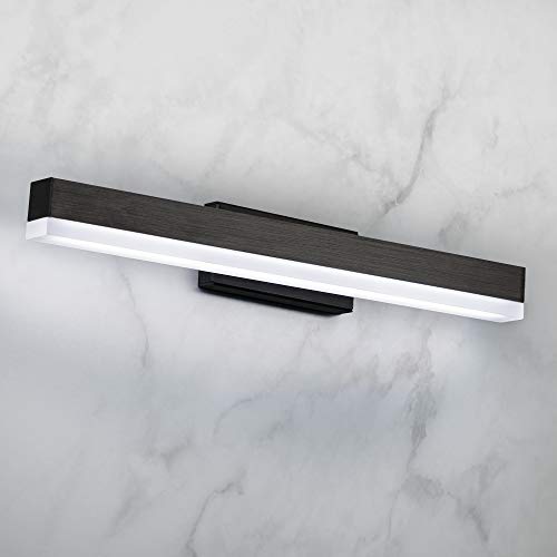 Image of WAC Lighting dweLED, Styx 19in LED Bathroom Vanity or Wall Light 3-CCT 2700K-3000K-3500K Set to 3000K in Black