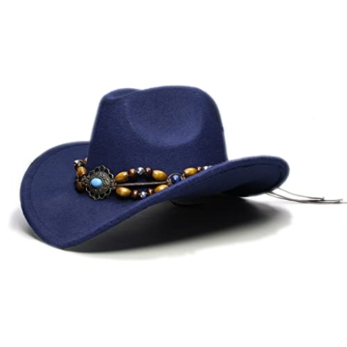 Chapeau ethnique sun beach avec détails vintage et couronne de style jazz