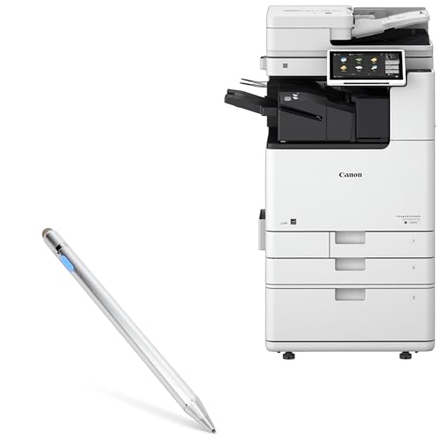 BoxWave Stylus Pen Compatible with Canon imageRUNNER Advance DX 4945i - AccuPoint Active Stylus, Electronic Stylus with Ultra Fine Tip - Metallic Silver