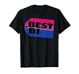 Best Bi Tag Bisexual Pride Flag Bisexuality LGBTQ Men Women T-Shirt